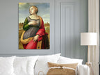 Canvas Print St. Catherine of Alexandria by Rafael Santi