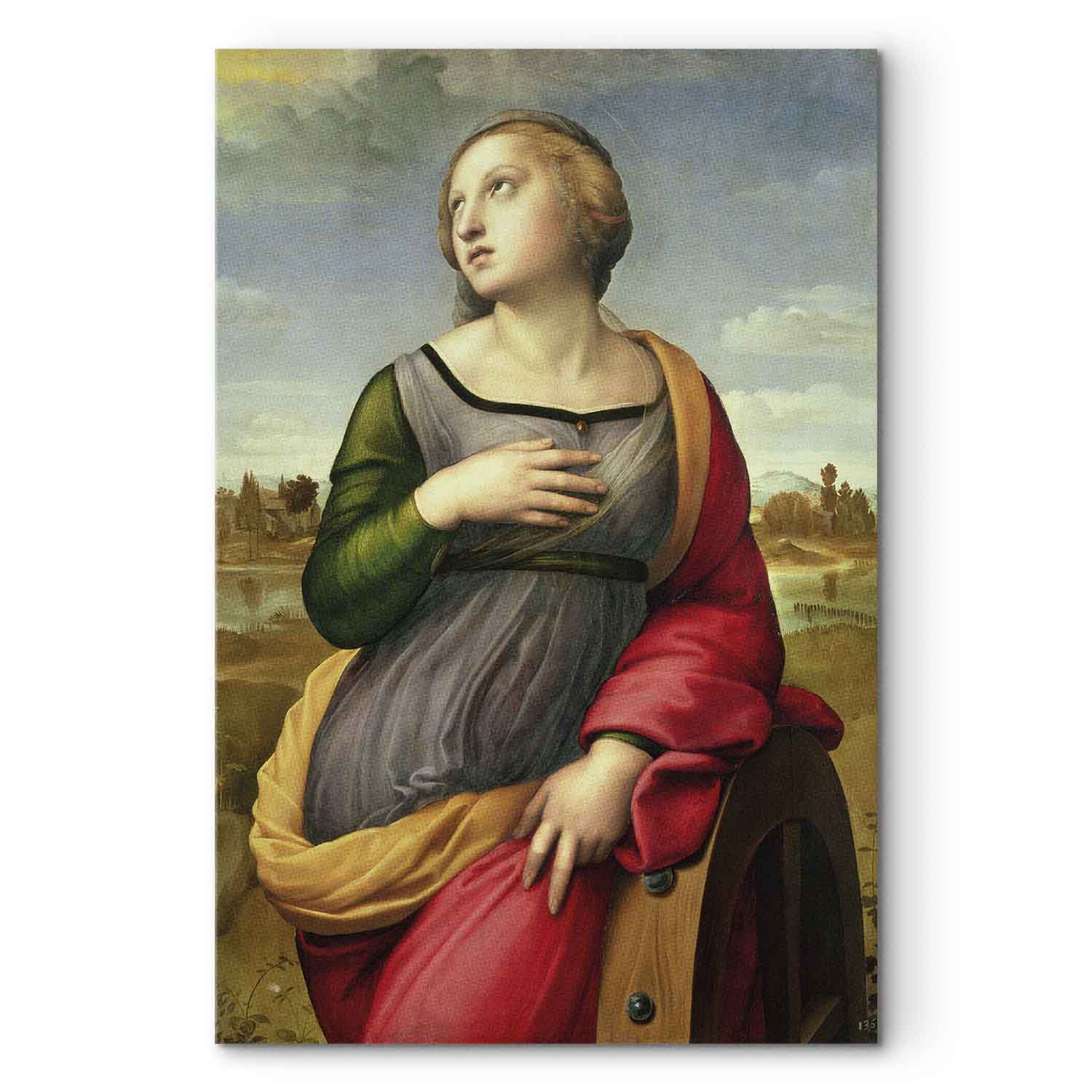 St. Catherine of Alexandria Classic Canvas Print