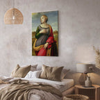 St. Catherine of Alexandria Classic Canvas Print