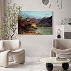 Canvas Print Chillon Castle