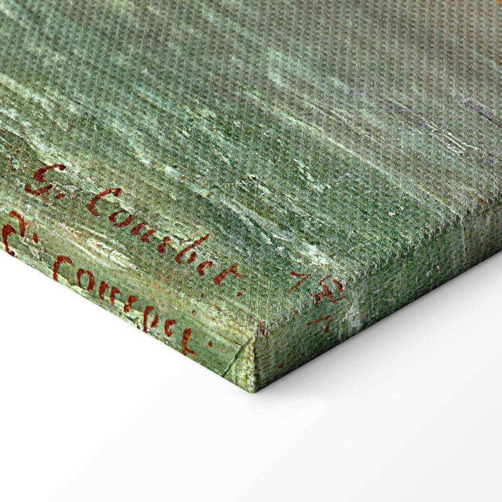 Chillon Castle Landscape Canvas Print