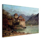 Canvas Print Chillon Castle