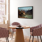 Canvas Print Chillon Castle