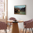 Canvas Print Chillon Castle