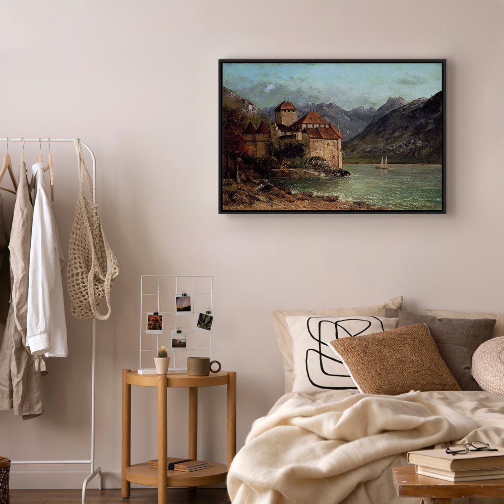 Canvas Print Chillon Castle