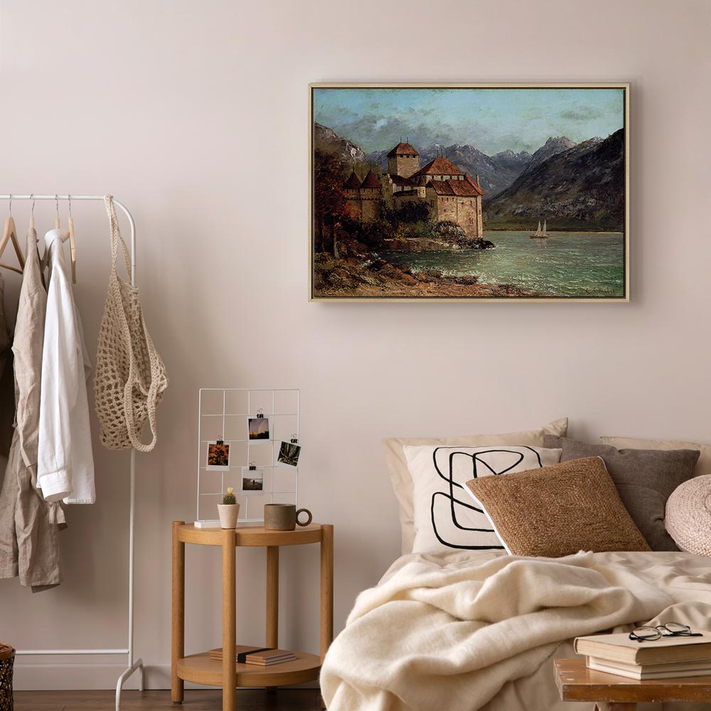 Canvas Print Chillon Castle