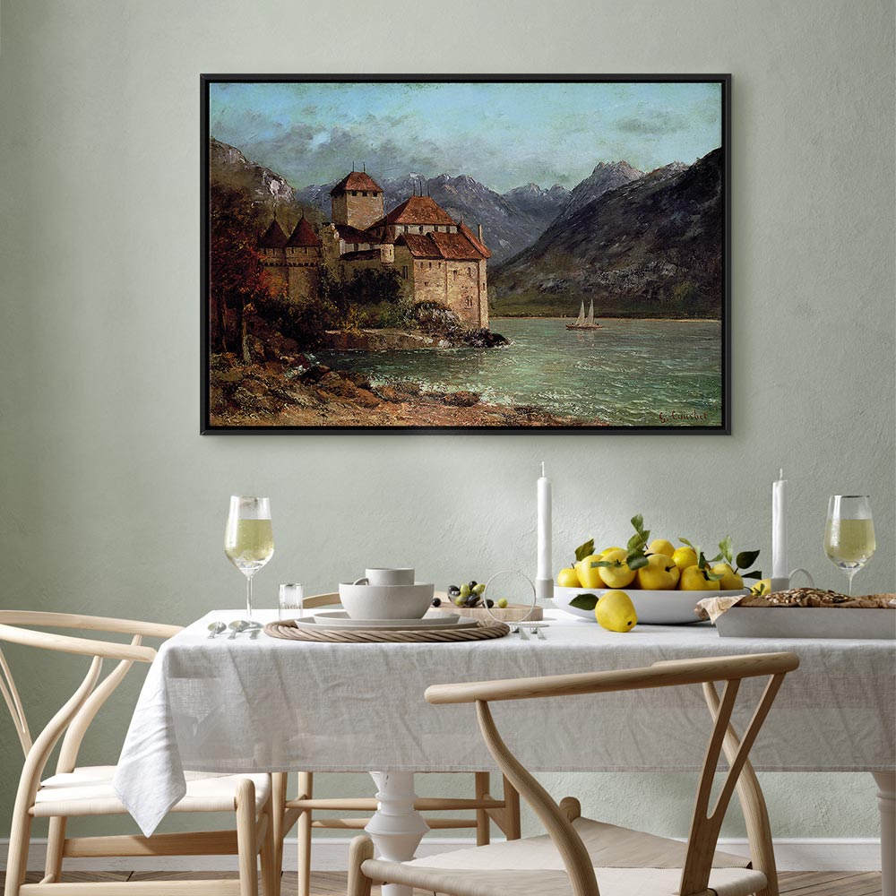 Canvas Print Chillon Castle
