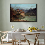 Canvas Print Chillon Castle