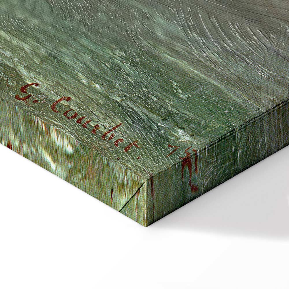 Chillon Castle Landscape Canvas Print