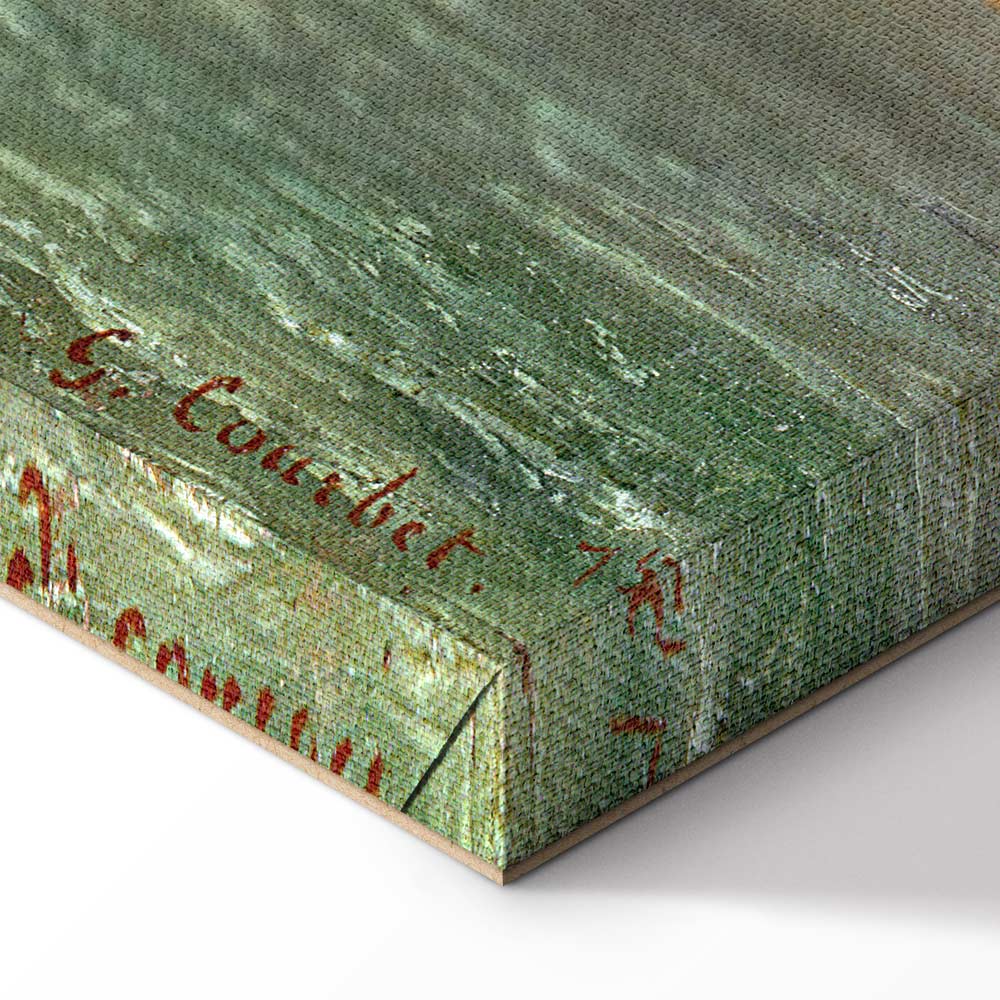 Chillon Castle Landscape Canvas Print