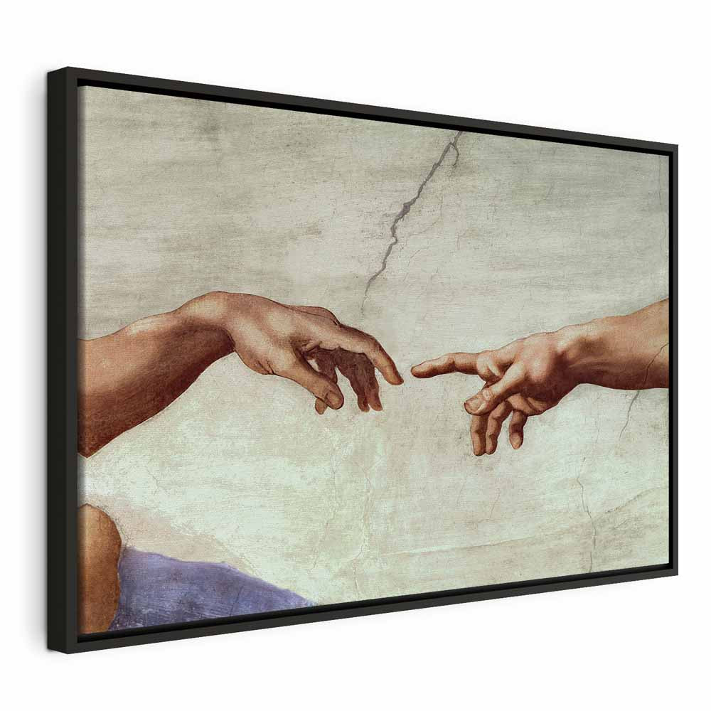 Creation of Adam Hands Classic Canvas Print