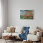 Claude Monet Spring Impressionist Canvas Print