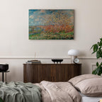 Claude Monet Spring Impressionist Canvas Print