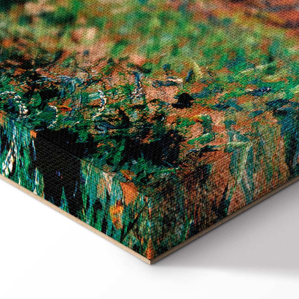 Claude Monet Spring Impressionist Canvas Print