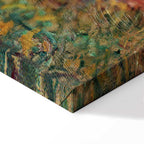 Monet Boat on the Seine Impressionist Canvas Print