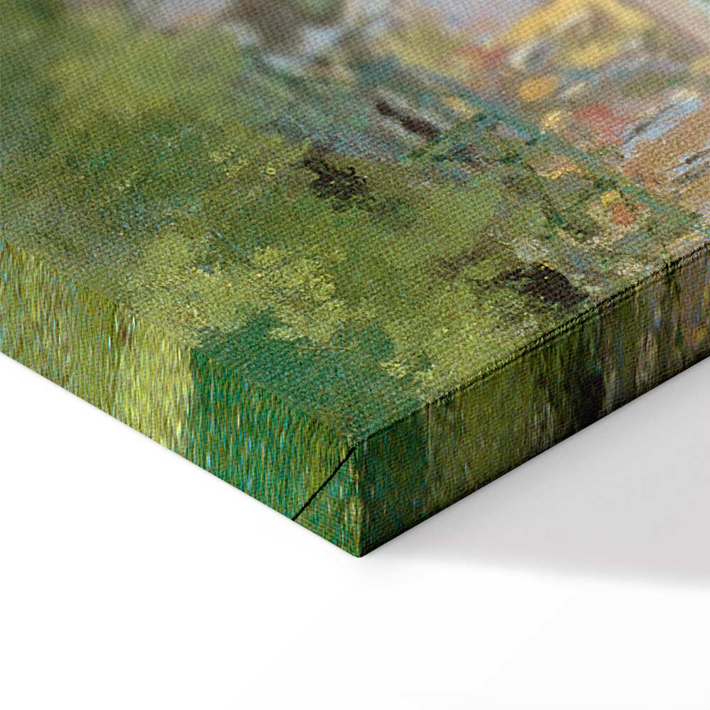 Argenteuil Harbor Impressionist Canvas Print