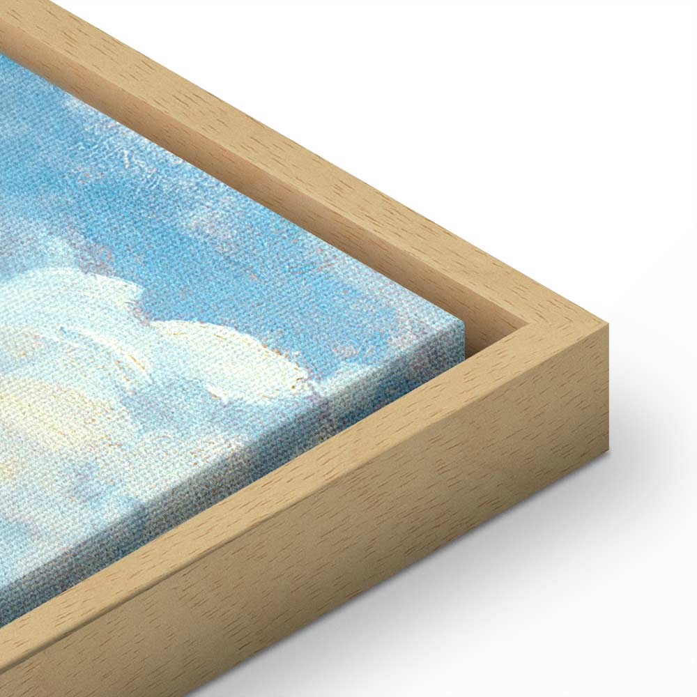 Argenteuil Harbor Impressionist Canvas Print