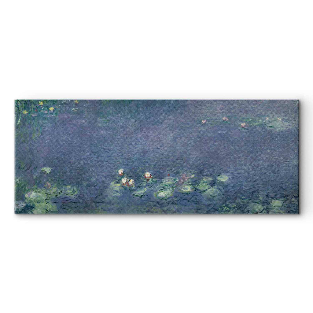 Water Lilies Impressionist Nature Canvas Print
