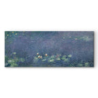 Water Lilies Impressionist Nature Canvas Print