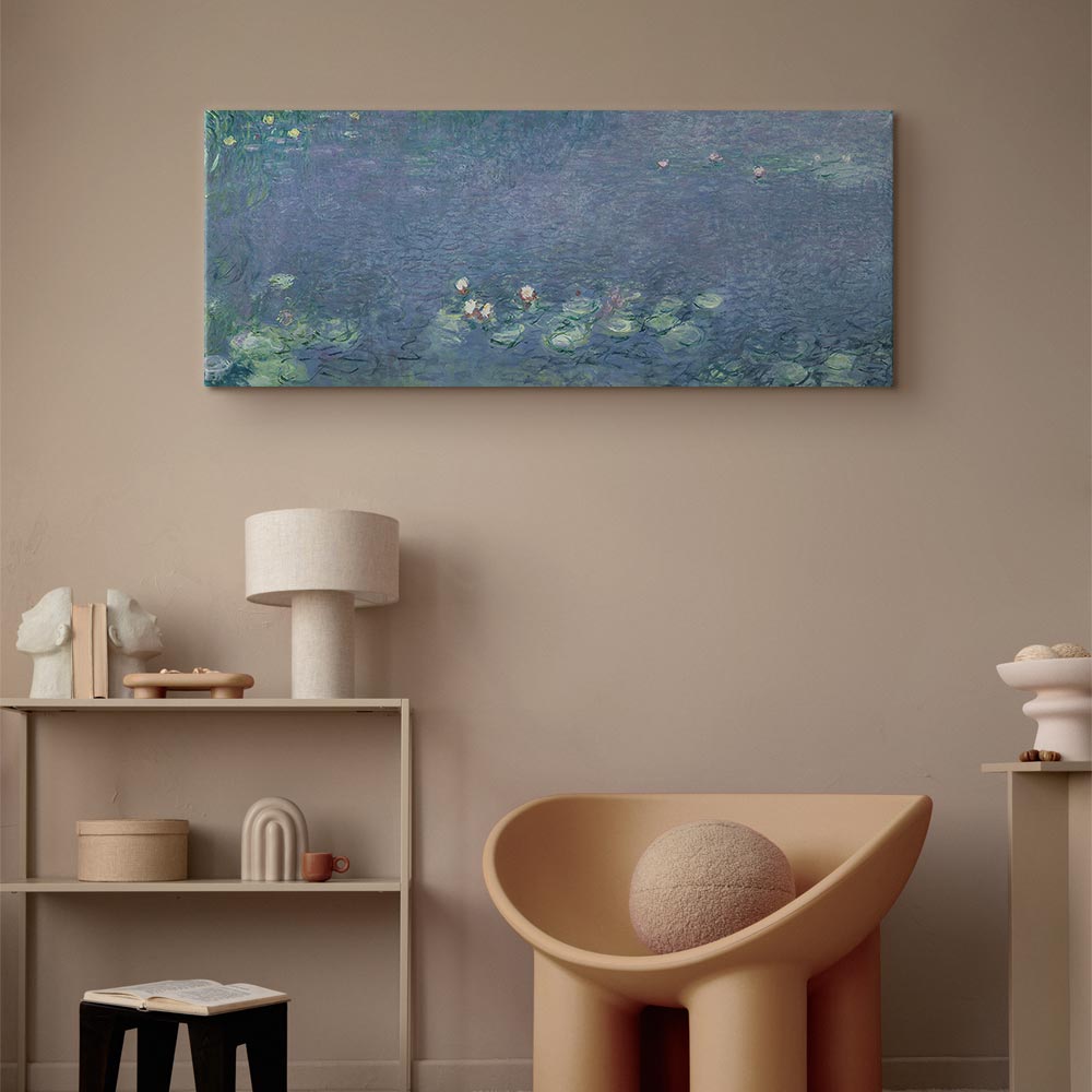 Canvas Print Water Lilies III - Water Lilies Artwork