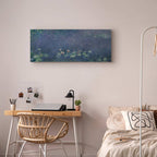 Water Lilies Impressionist Nature Canvas Print