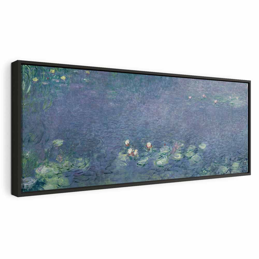 Water Lilies Impressionist Nature Canvas Print