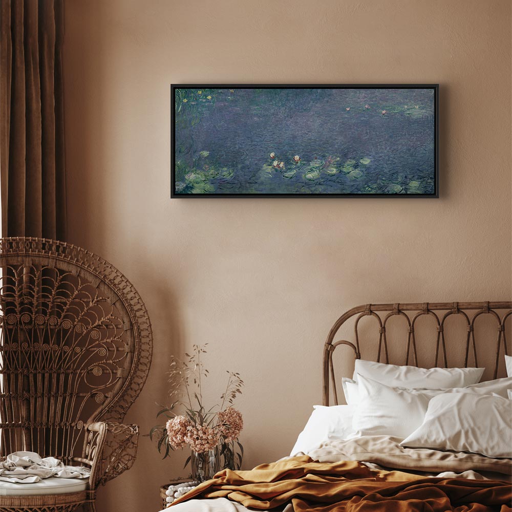 Water Lilies Impressionist Nature Canvas Print