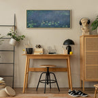 Water Lilies Impressionist Nature Canvas Print