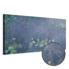 Water Lilies Impressionist Nature Canvas Print