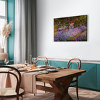 Monet Garden at Giverny Impressionist Canvas Print