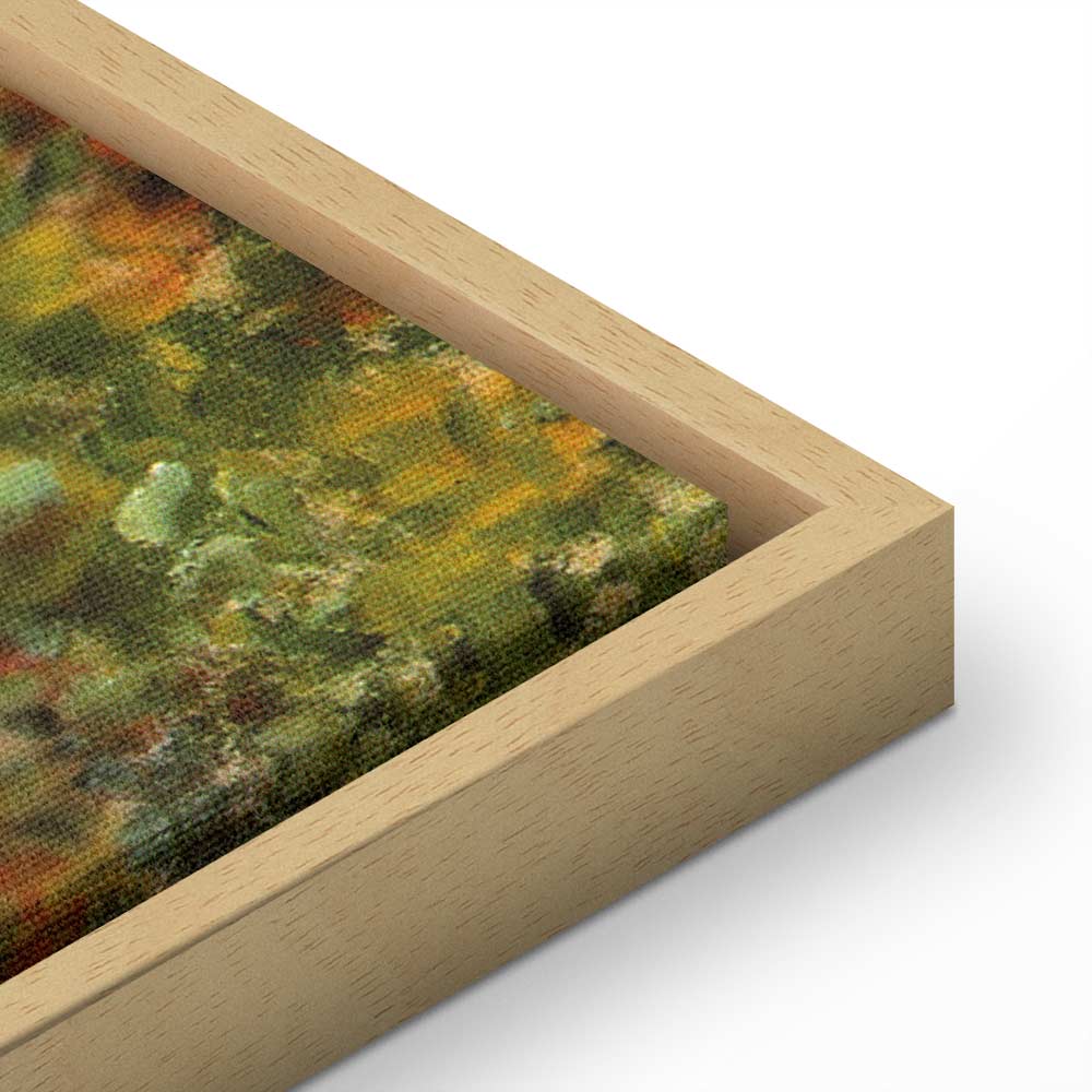 Monet Garden at Giverny Impressionist Canvas Print