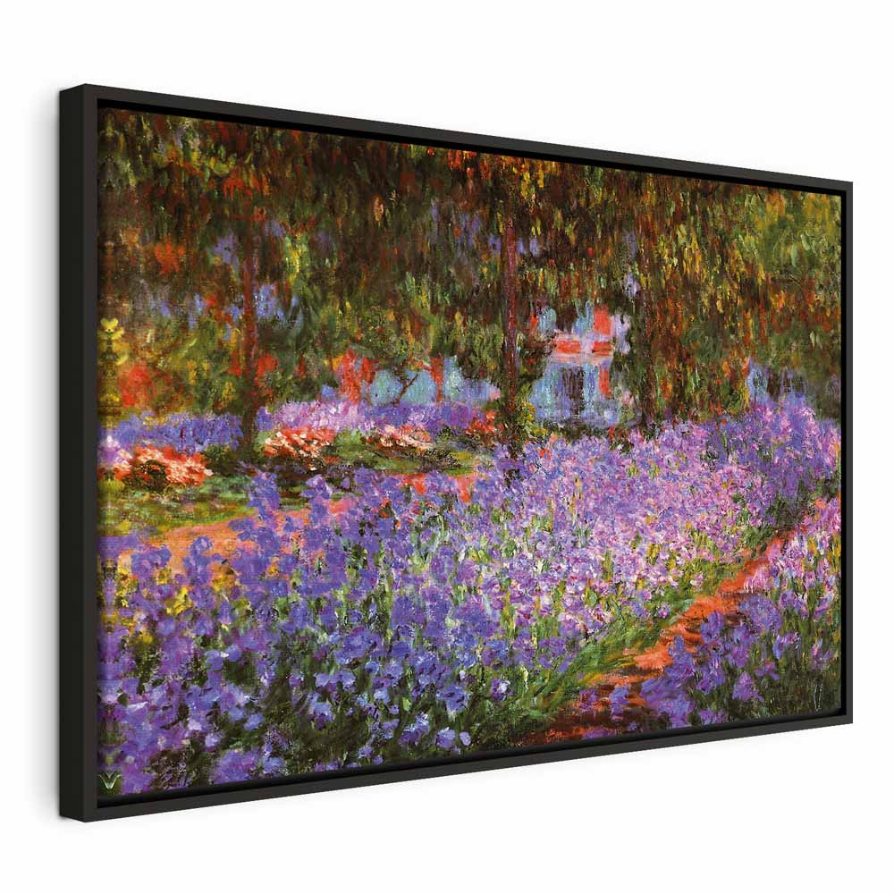 Monet Garden at Giverny Impressionist Canvas Print