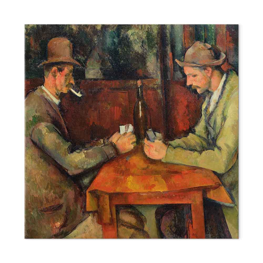 The Card Players Classic Canvas Print