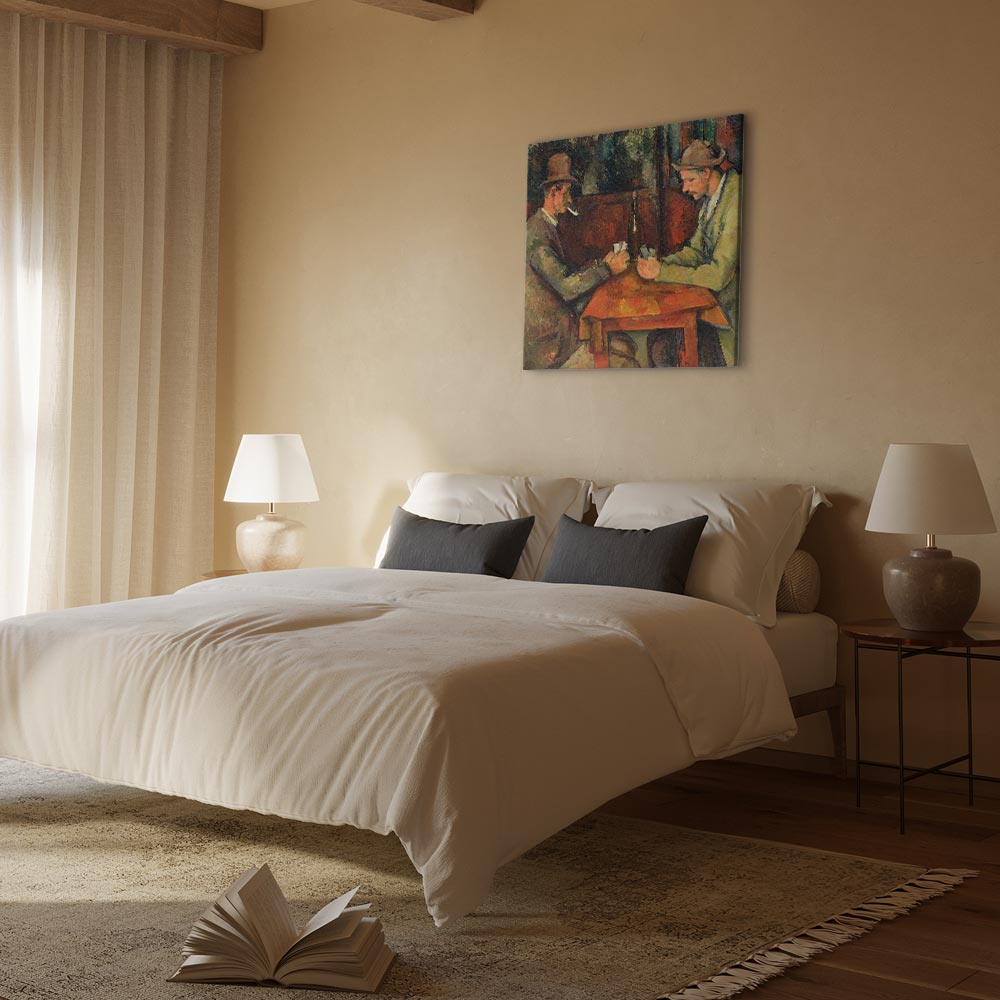 The Card Players Classic Canvas Print