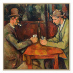 The Card Players Classic Canvas Print