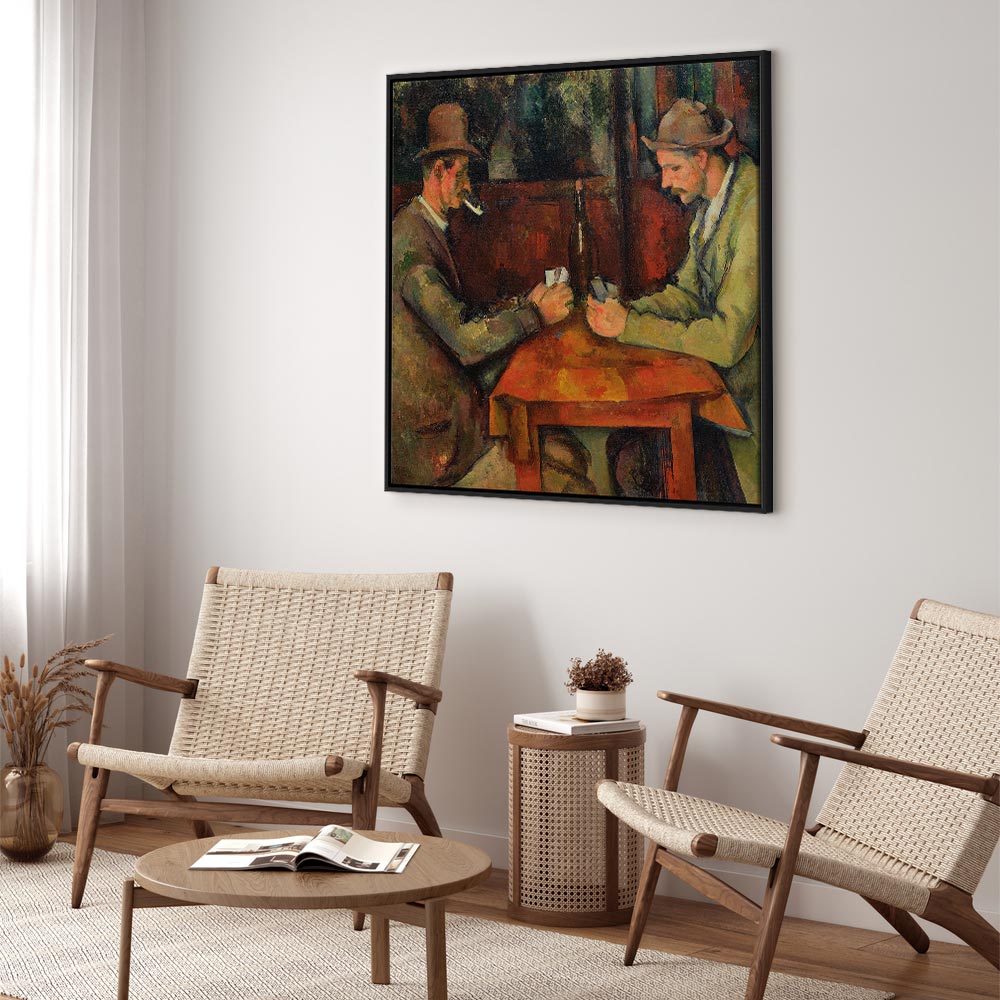 The Card Players Classic Canvas Print