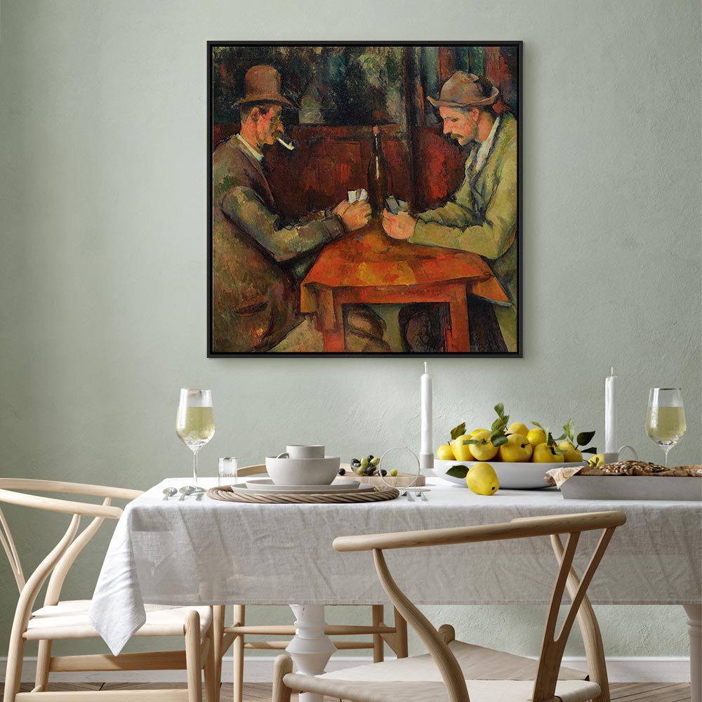 The Card Players Classic Canvas Print