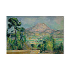 Mont Sainte-Victoire Landscape DIY Large Canvas Print