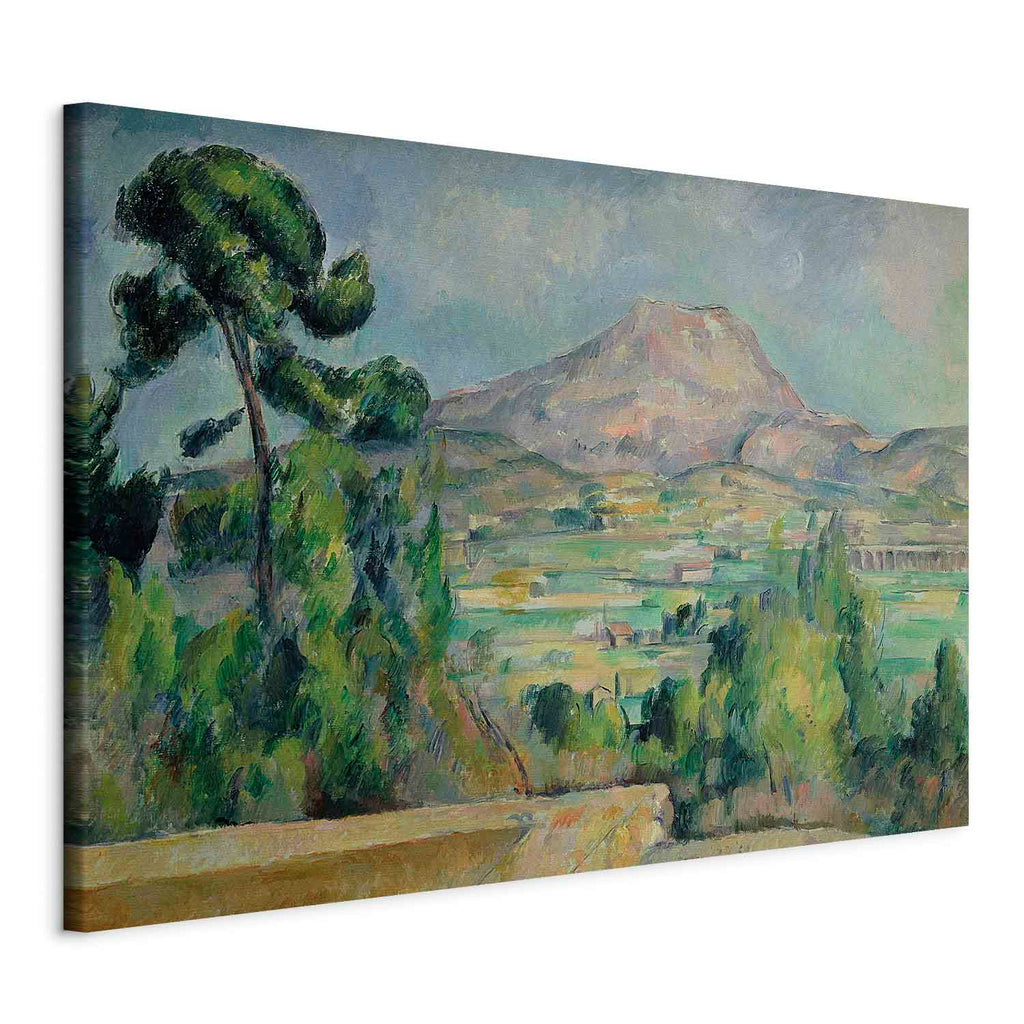 Mont Sainte-Victoire Landscape DIY Large Canvas Print
