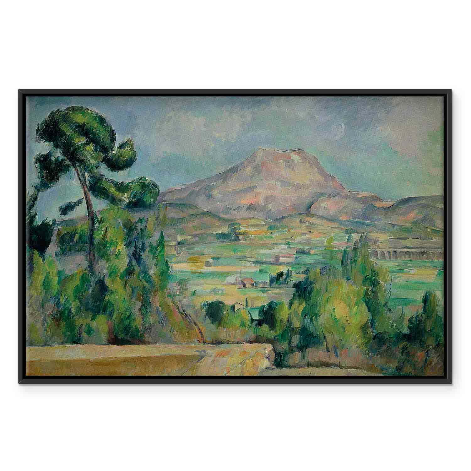 Mount Sainte-Victoire Landscape Classic Canvas Print