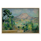 Mount Sainte-Victoire Landscape Classic Canvas Print