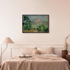Canvas Print Mount Saint Victoria