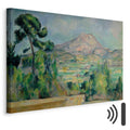 Mount Sainte-Victoire Landscape Classic Canvas Print