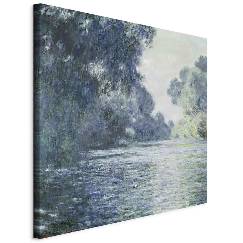 Seine River Landscape Classic Canvas Print