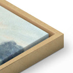 Seine River Landscape Classic Canvas Print