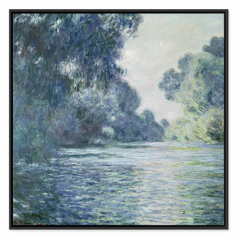 Seine River Landscape Classic Canvas Print
