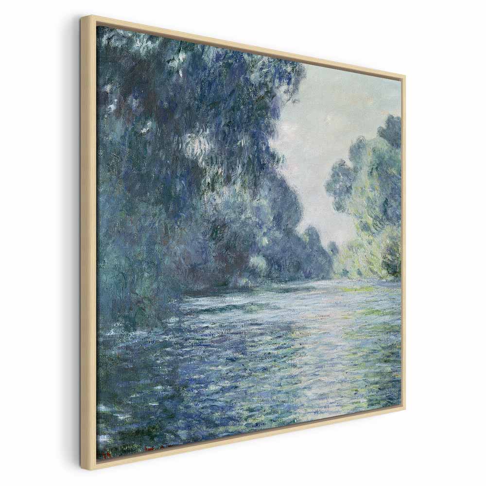 Seine River Landscape Classic Canvas Print