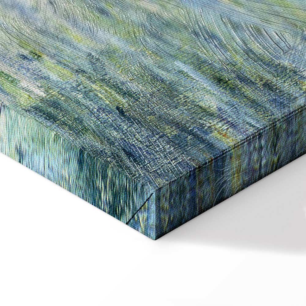 Seine River Landscape Classic Canvas Print