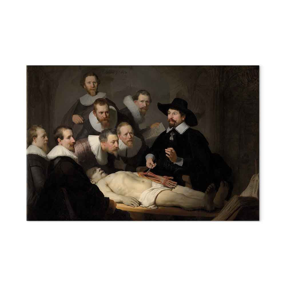 Rembrandt Anatomy Lesson of Dr. Tulp Classic Canvas Print