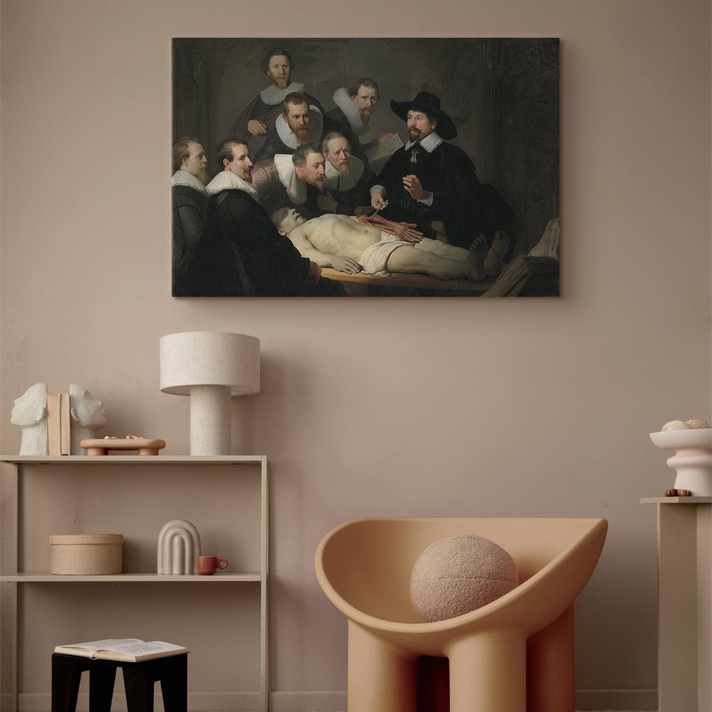 Rembrandt Anatomy Lesson of Dr. Tulp Classic Canvas Print